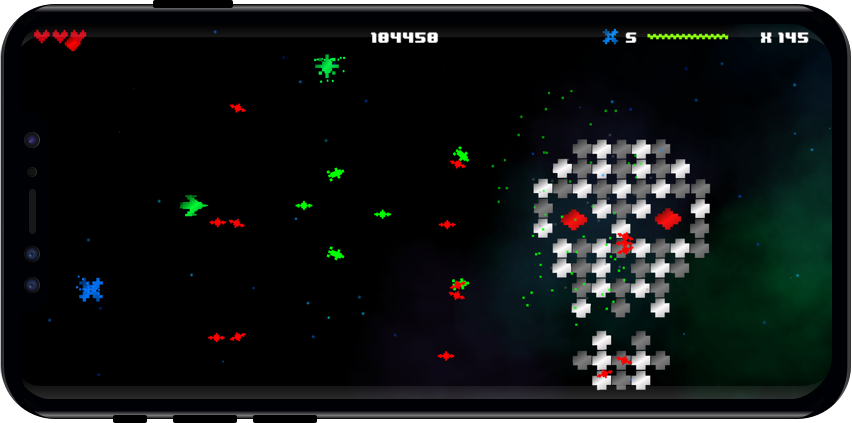 Hectic Space 2 phone screenshot